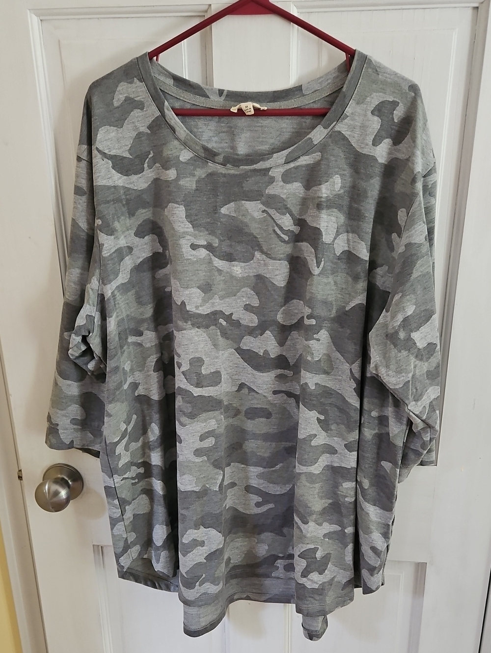 Jane and Delancey  Camo Top
